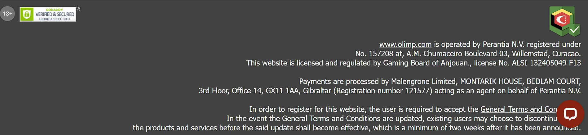 Платежи в Olimpbet для UK игроков